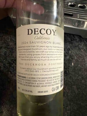 Decoy Sauv Blanc